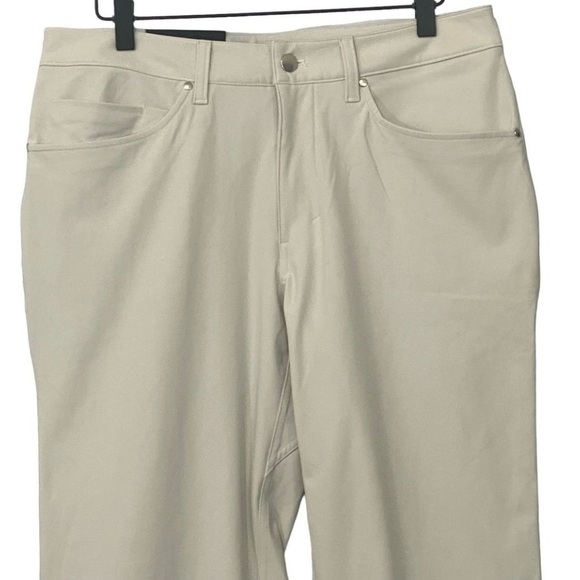 NWT Lululemon Mens ABC Classic Fit Pants 5-Pocket Warpstreme Size 32x32 - Picture 2 of 5